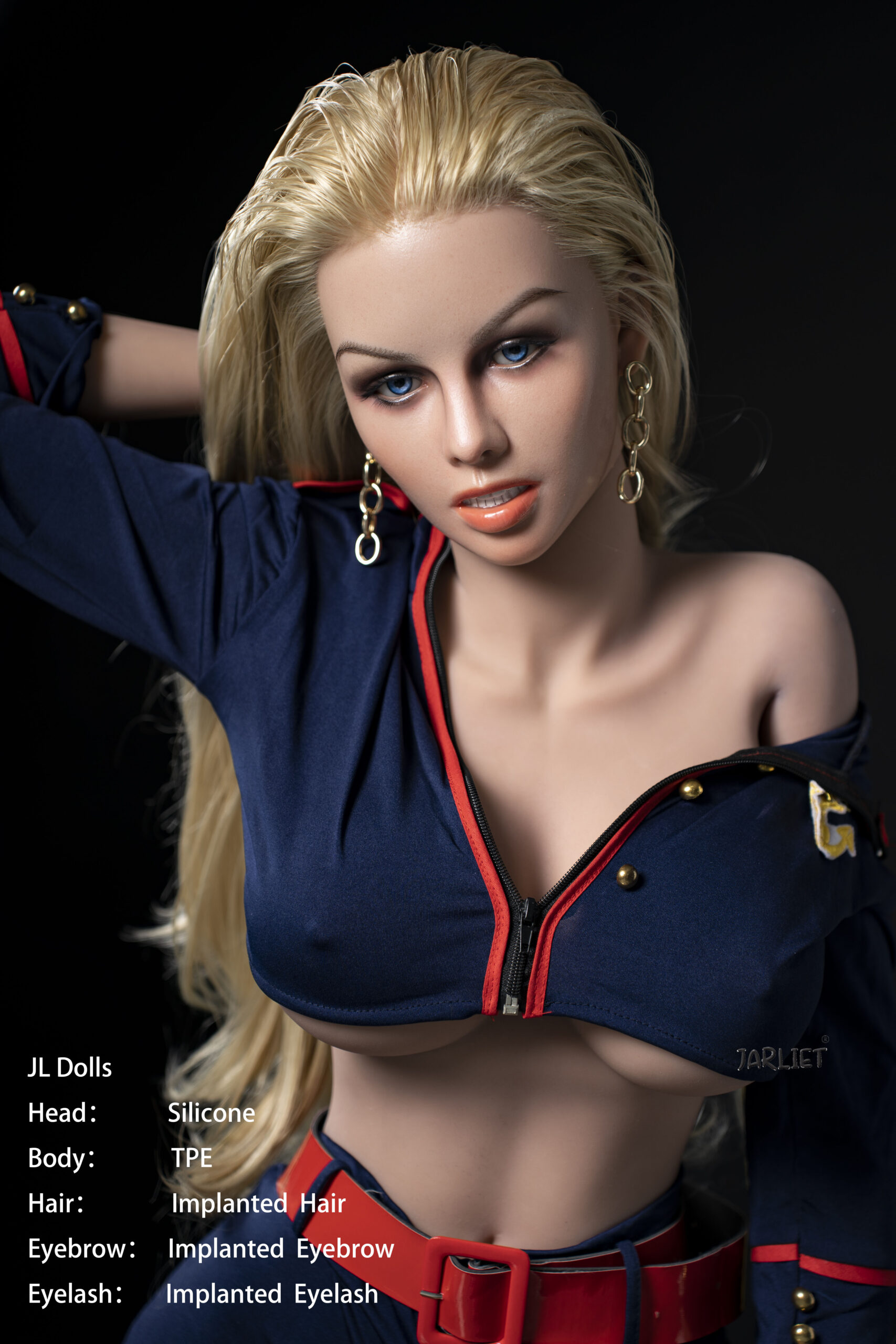 #84 Blanche – 148cm Silicone Head + TPE Body Love Doll (USA Warehouse)